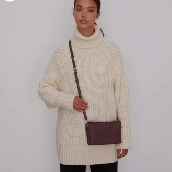 MATT & NATT Triplet Vegan Crossbody Purse Serene - Picture 4 of 13